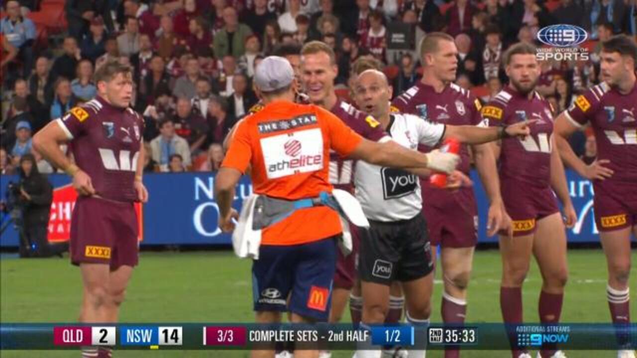 Ref warns Blues trainer for gamesmanship