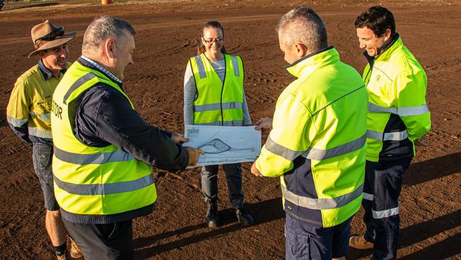 GROUND BREAKING: The Green Solutions Wide Bay official 'ground-breaking'.