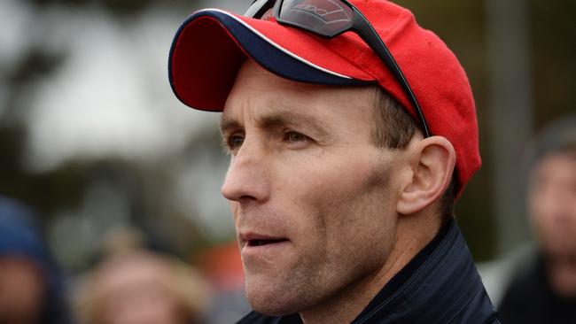 RDFL: Sunbury Kangaroos versus Rupertswood at Eric Boardman Reserve, Sunbury. Rupertswood coach Ben Jordan. Pictures:Angie Basdekis