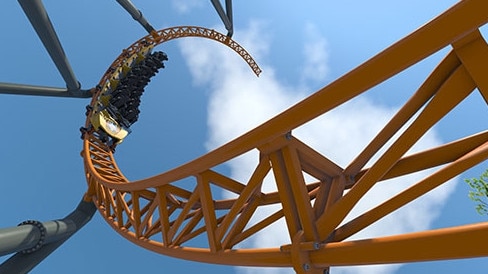 Dreamworld has started construction on its yet-to-be-named hyper roller-coaster.