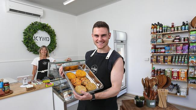 Melbourne's very first vegan butcher has just opened up shop in Ascot Vale. Picture: Ian Currie