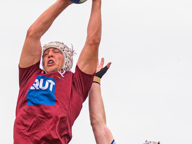 Charlie Brosnan. Super Rugby Under-19s action between the Reds and Waratahs. Picture courtesy of James Auclair.