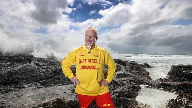 Currumbin Vikings Surf Lifesaving Club’s Grant Harrison, patrol captain. Picture: Glenn Hampson