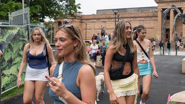 SYDNEY, AUSTRALIA - NewsWire Photos , JANUARY 01, 2024: Members of the public are seen at the Field Day Music festival in Sydney. Picture: NCA NewsWire / Flavio Brancaleone