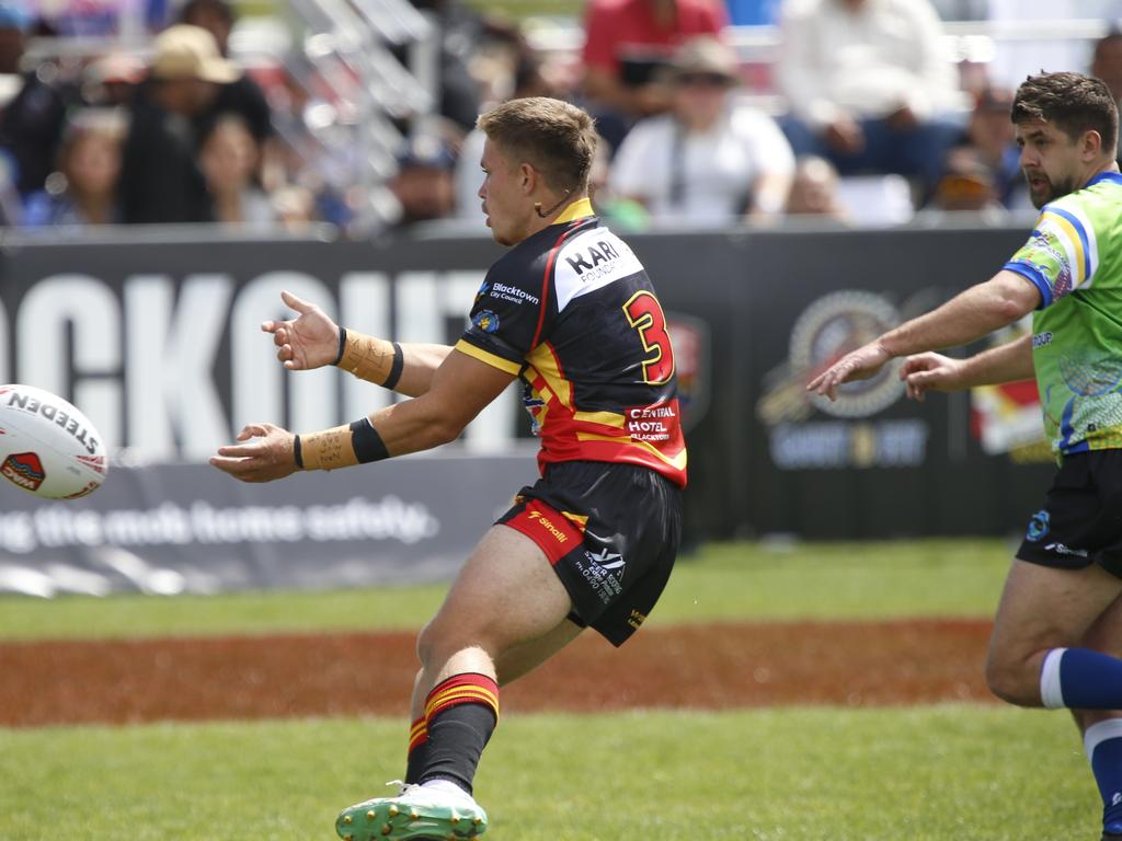 Koori Knockout Day 2 Mens Opens Blacktown Red Belly v Queanbeyan Picture Warren Gannon Photography