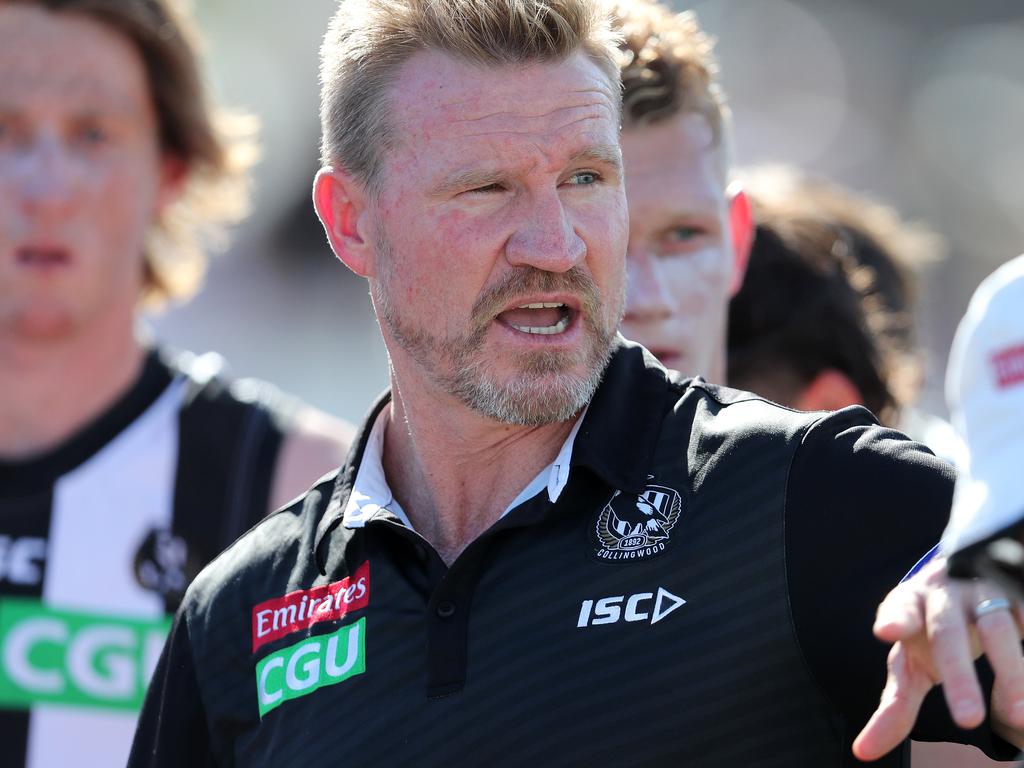 Nathan Buckley says he never heard Heritier Lumumba racially vilified.