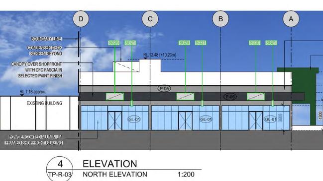 Rosebud Plaza is planning six new shops to replace Woolworths on Point Nepean Road.