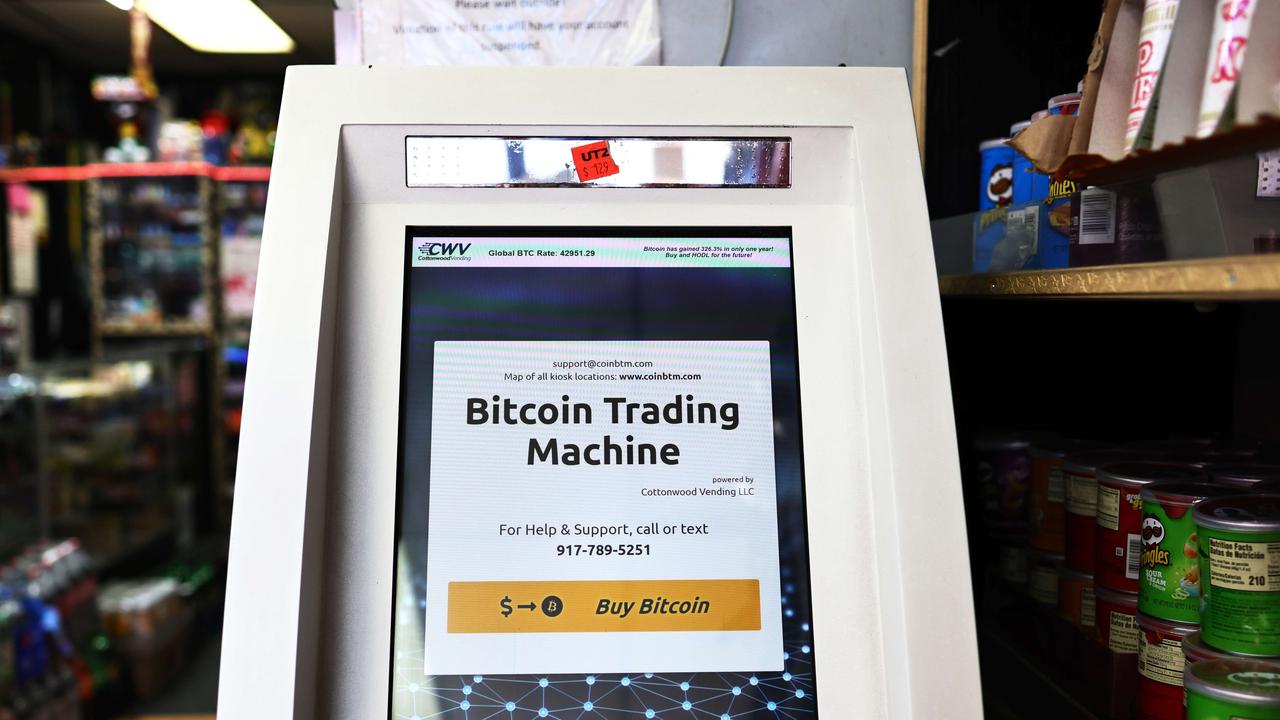 MasterCard said it would start moving cryptocurrencies across its card payments network. Picture: Michael M. Santiago/Getty Images/AFP