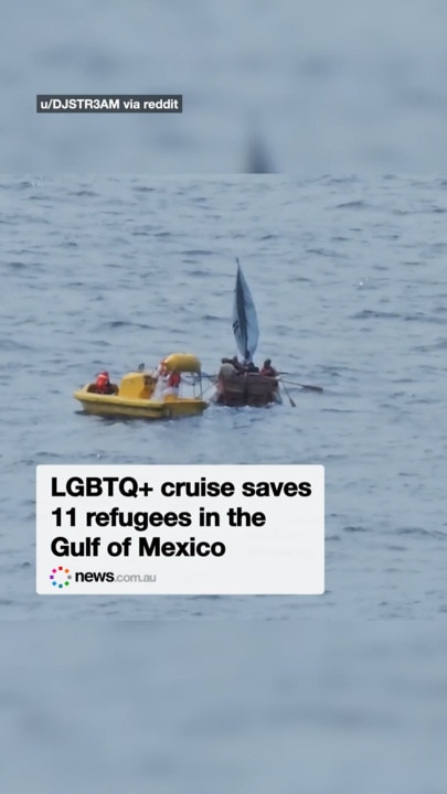 LGBTQ+ cruise saves 11 refugees in the Gulf of Mexico vertical