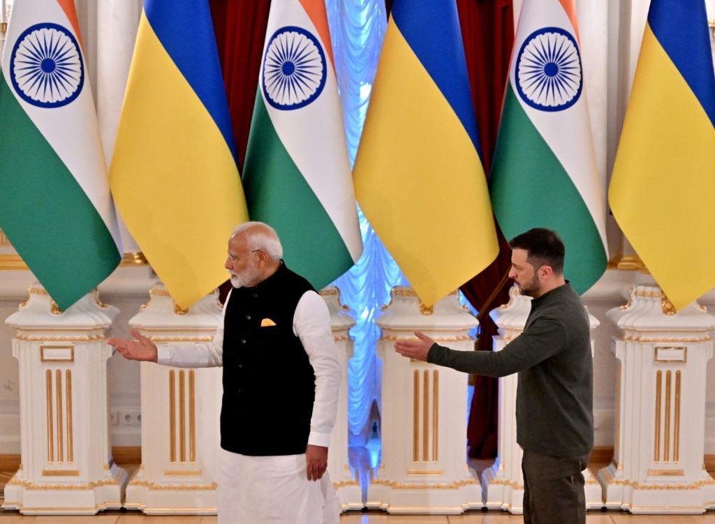 Modi says ‘firmly for peace’ on historic Ukraine visit