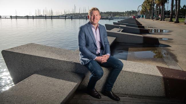 UDIA Victoria Geelong committee chair Nick Clements cautiously welcomed the ambitious target but changes big changes are needed to achieve it. Picture: Brad Fleet