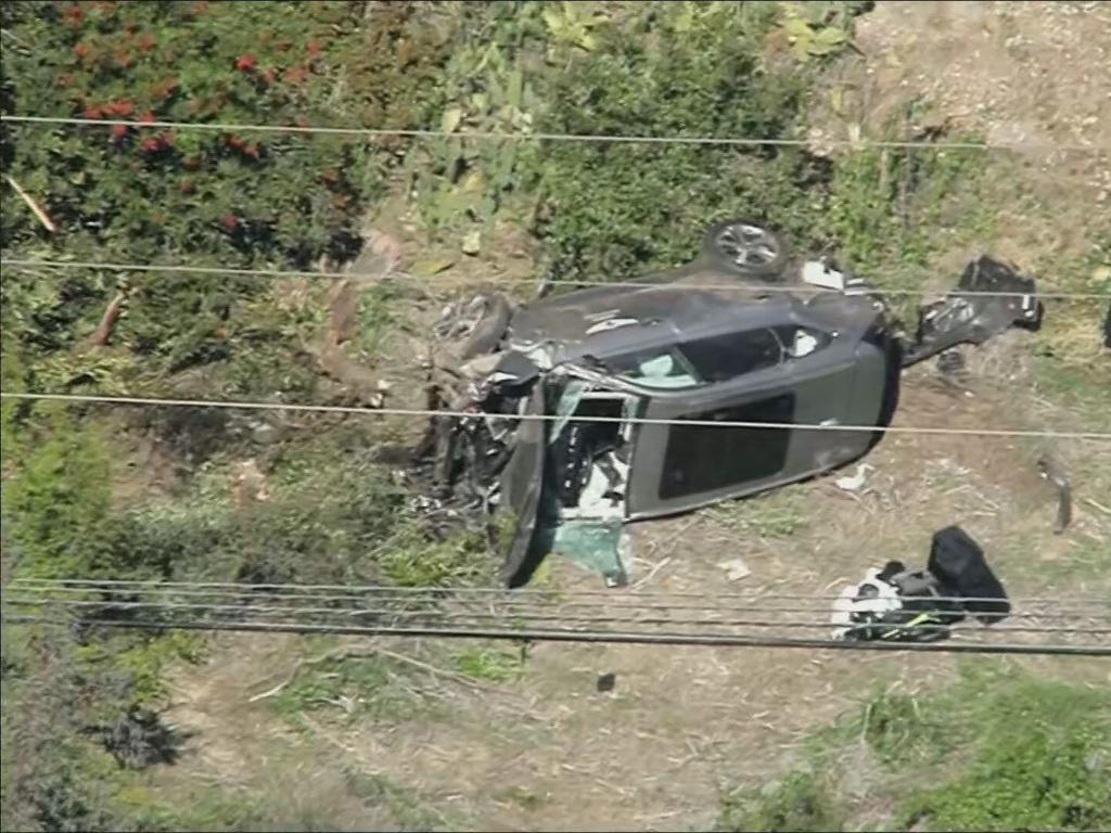 The scene of the crash. Picture: CP24