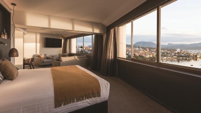 Wrest Point Harbour View Suite. Picture: Supplied by Federal Group