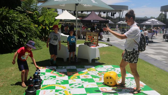 Australia Day celebrations at the Nicholas Precinct, Ipswich. January 26, 2023. Picture: Nicola McNamara