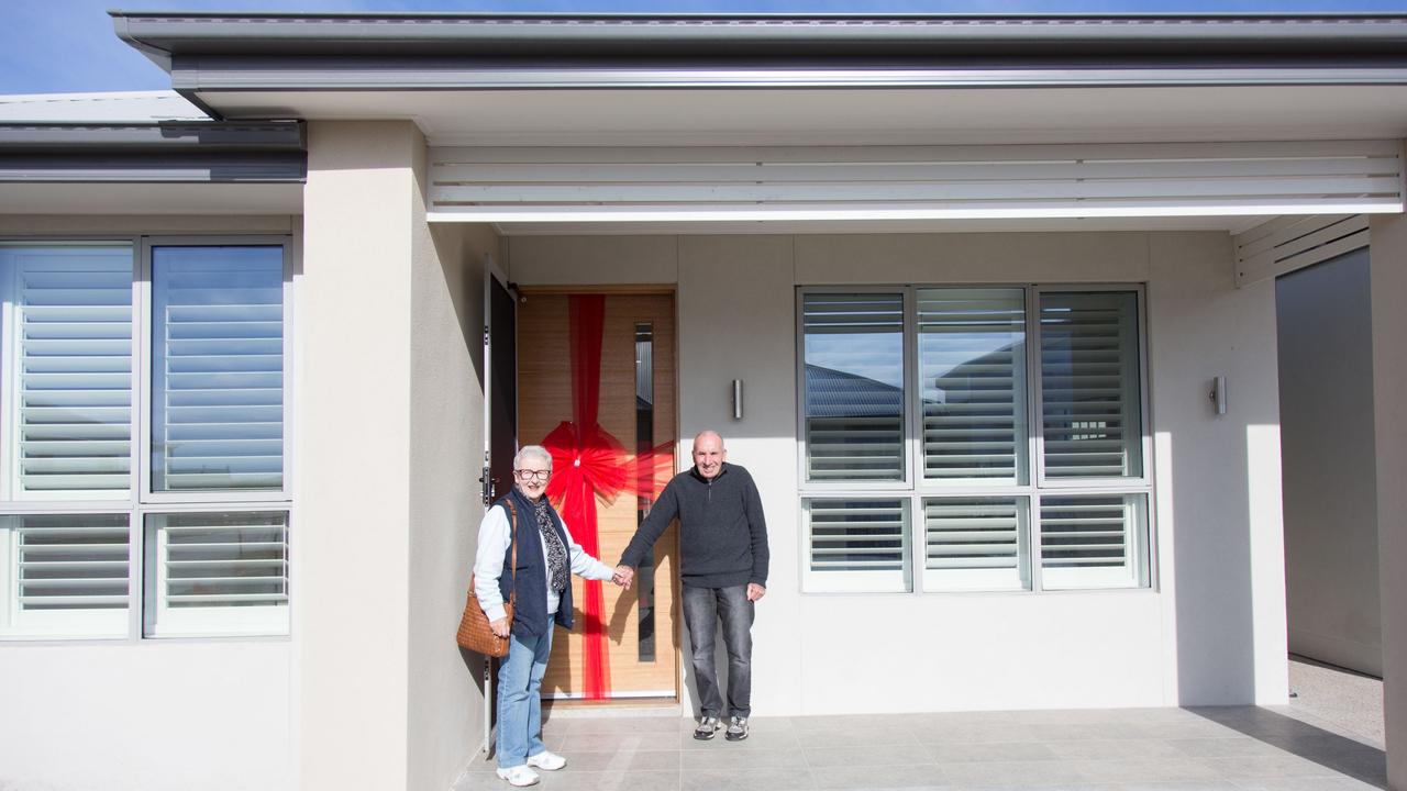 Ann and Trevor Hunt moved in to their Halycon Horizon home at Armstrong Creek recently.