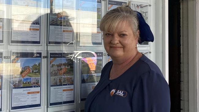 Vicki Quinn branch manager of Mount Gambier’s SAL Real Estate. Picture: Arj Ganesan