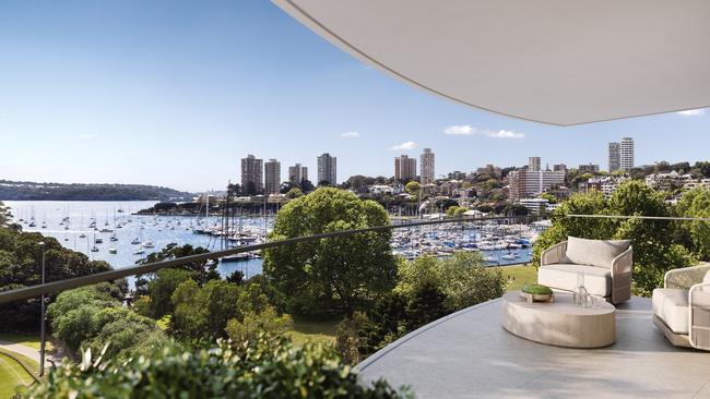 The Nautique project in Rushcutters Bay, Sydney. Source: Supplied