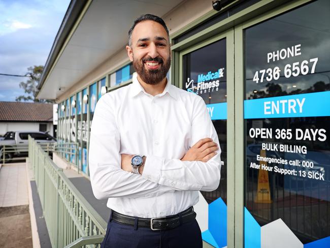 Sammy Khan, the practice manager at Medical and Fitness Centre Kingswood, still bulk bills his patients. Picture: Tim Hunter