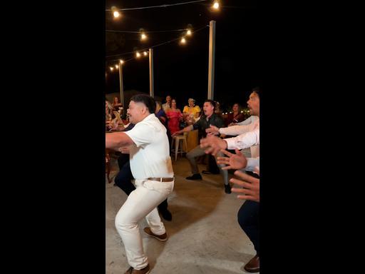 Wedding guests perform ‘heartfelt’ haka for bride and groom