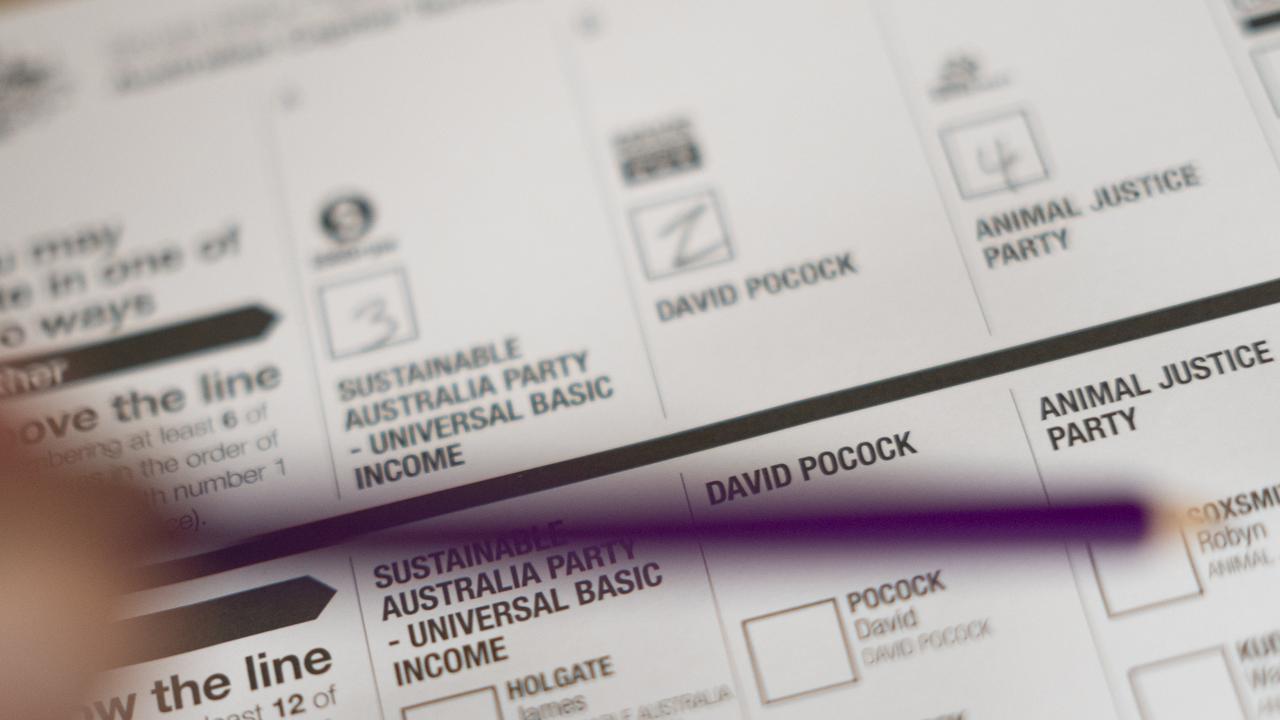 More than one-fifth of voters have already had their say in the federal election. Picture: NewsWire / Martin Ollman