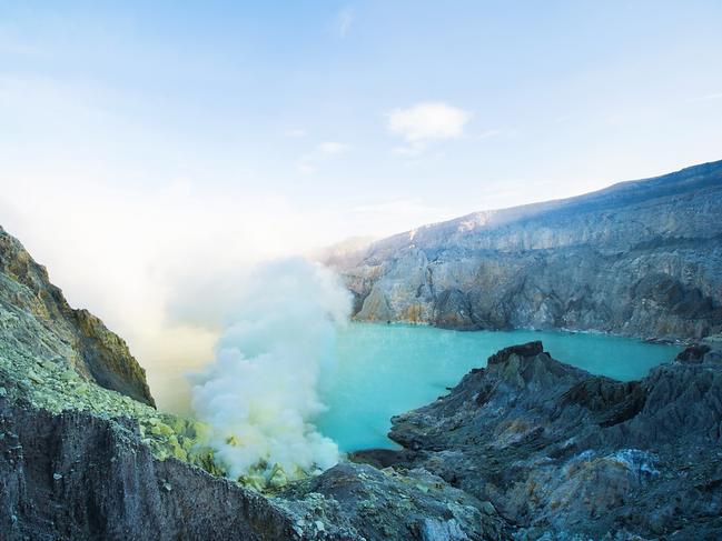 Kawah Ijen Volcano, The Ijen volcano complex is a group of stratovolcanoes in the Banyuwangi Regency of East Java, Indonesia. Photo: iStock