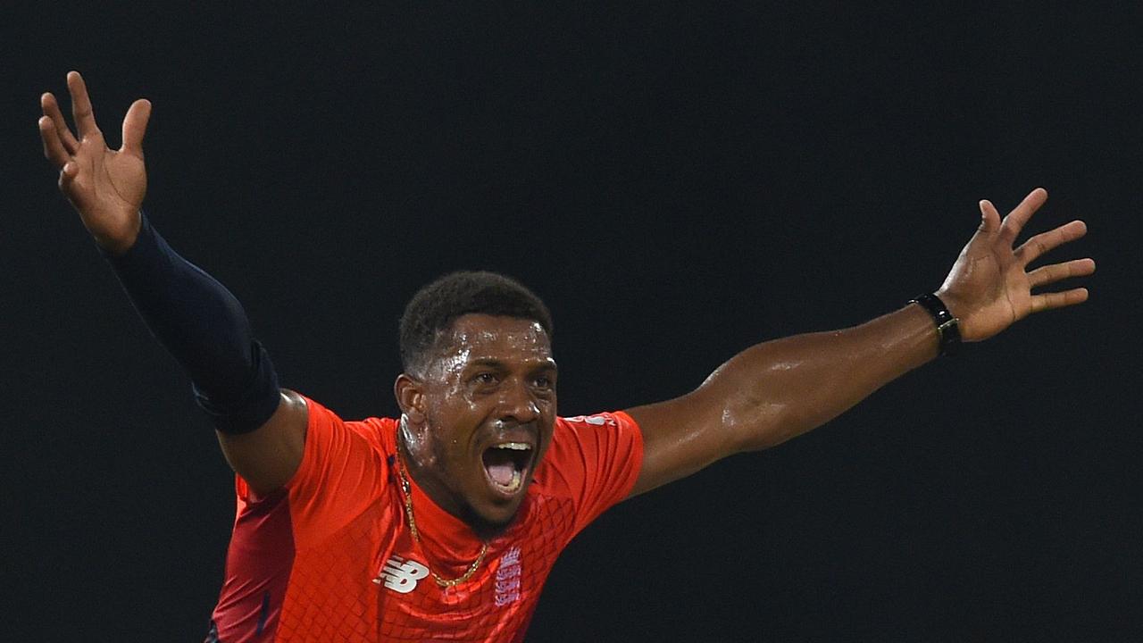 International signing Chris Jordan is in for the Scorchers. Picture: AFP