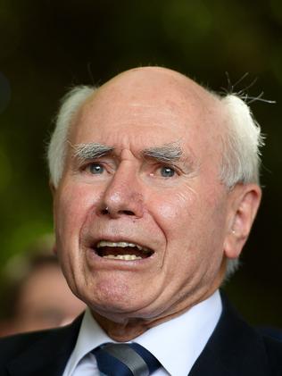 Former prime minister John Howard. Picture: AAP