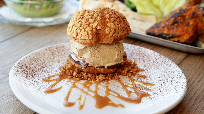 Coffee profiterole has a huge fan base. Picture: Troy Snook