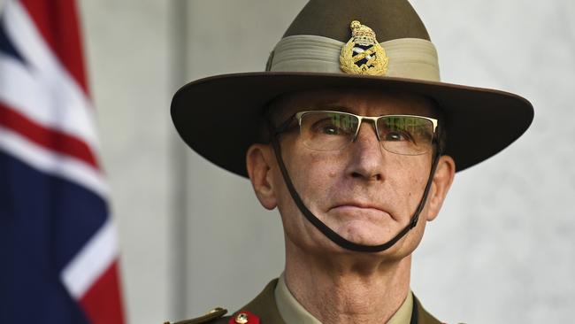 Chief of the Defence Force, General Angus Campbell. Picture: NCA NewsWire / Martin Ollman