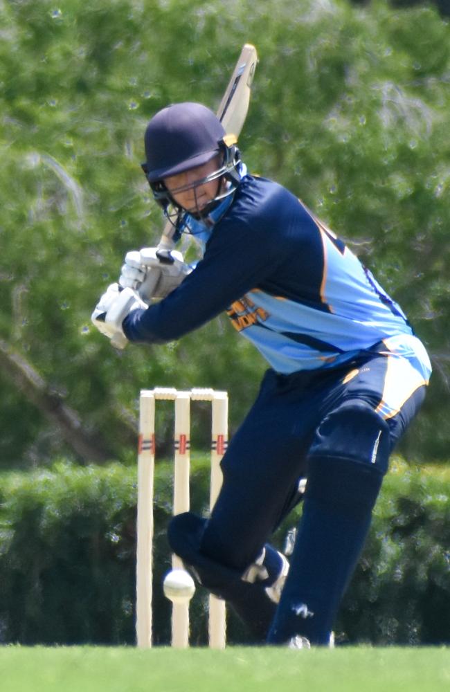 Far North rep batsman Aidan Firman. Picture: Antony Stewart / Queensland Cricket