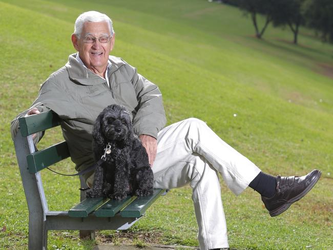 Enjoying time in his local park. Photo: Adam Ward