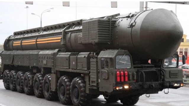 Russia's monster nuke missile Sarmat - also known as Satan 2. Picture: Supplied