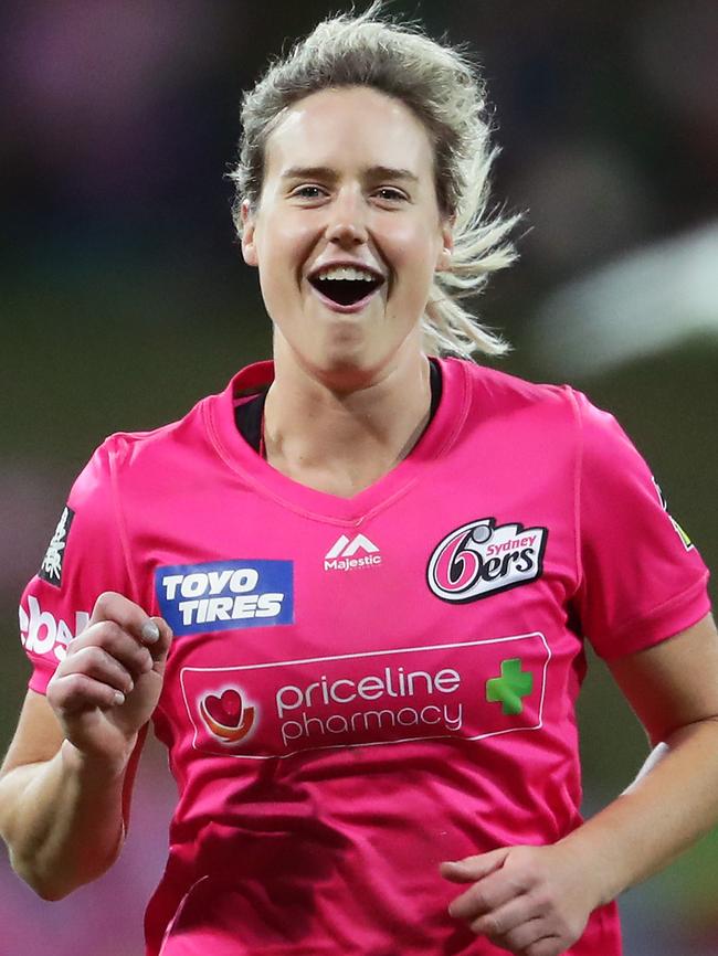 Ellyse Perry of the Sixers.