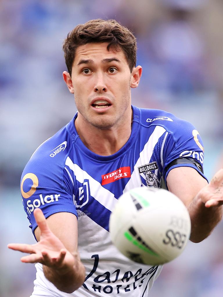 Nick Meaney in action for the Bulldogs in 2021. Picture: Mark Kolbe/Getty Images