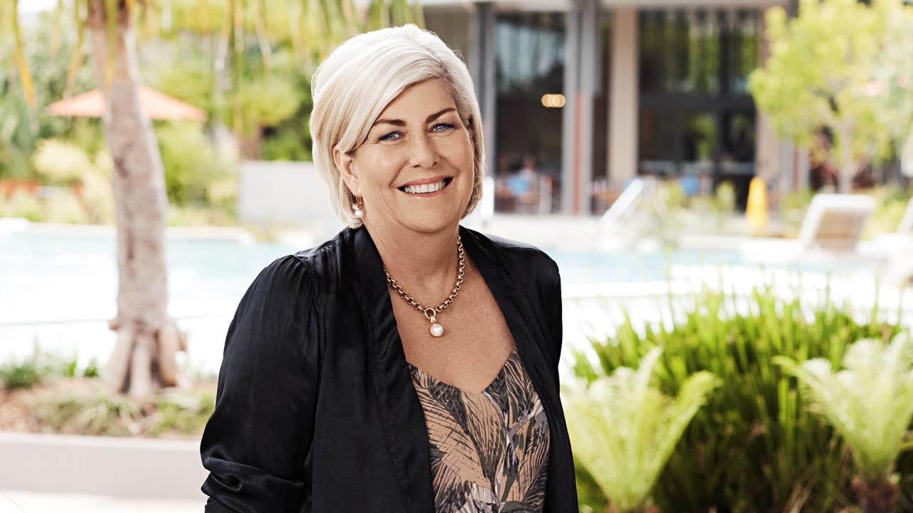 Peggy Flannery, one of the owners of the $100 million Elements of Byron Bay retreat in Byron Bay, NSW. Picture: Supplied