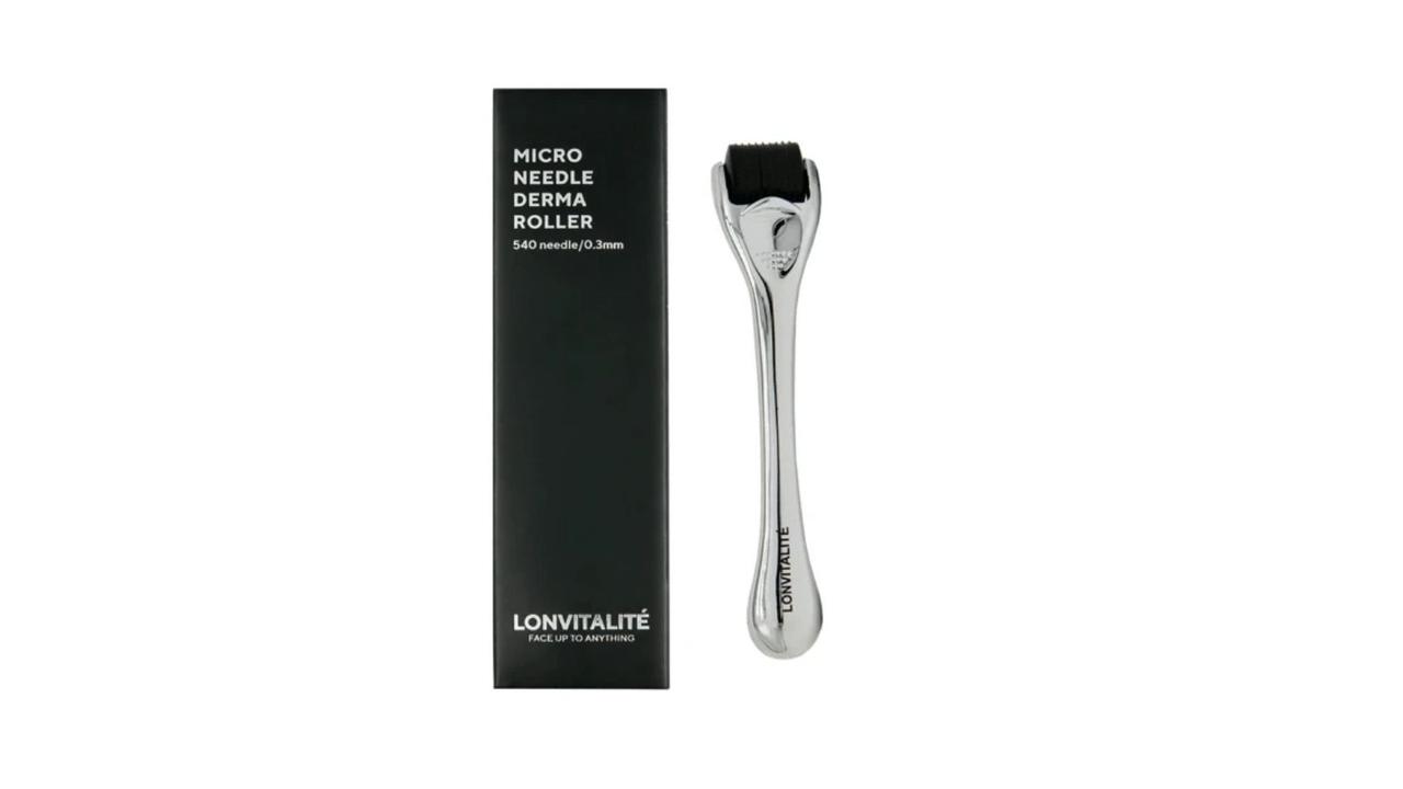 Lonvitalite Microneedle Derma Roller 0.3mm. Image: Oz Hair &amp; Beauty.