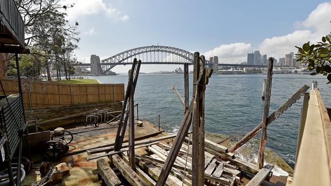 The site boasts impressive views of the harbour.