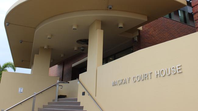 The man, in his 40s and who cannot be named for legal reasons, has pleaded not guilty in Mackay District Court to choking and assault charges.