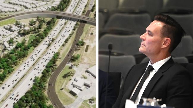 A new Gold Coast City Council report reveals overpasses planned for the Pacific Motorway. Transport committee chair Darren Taylor is working with the State Government to fund the projects.