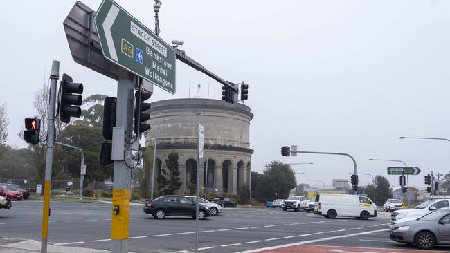 Stacy St could be turned into a six-lane road to ease traffic flows. Picture: Matthew Vasilescu