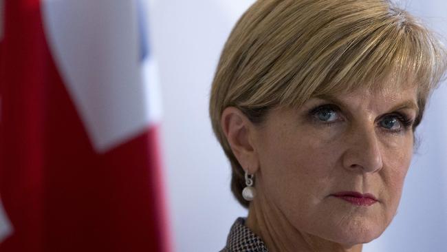 Australian Foreign Minister Julie Bishop said greater visa access could be on the table as part of a free trade deal with the UK now being explored. Picture: AFP/Justin Tallis