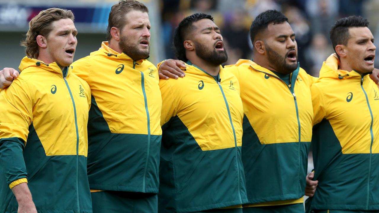 The Wallabies are considering taking a knee during the national anthem.