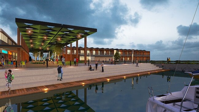 An artist's impression of plans for Cowell's foreshore upgrade. Picture: Supplied