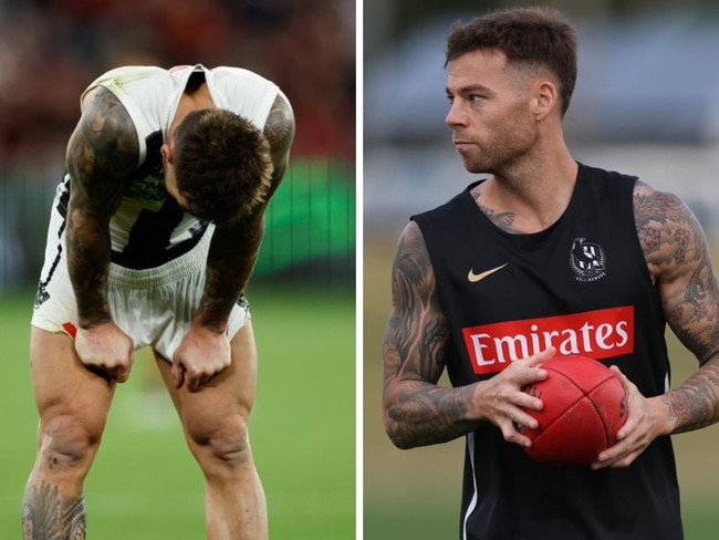 Jamie Elliott's career could be in trouble. Photos: Getty Images