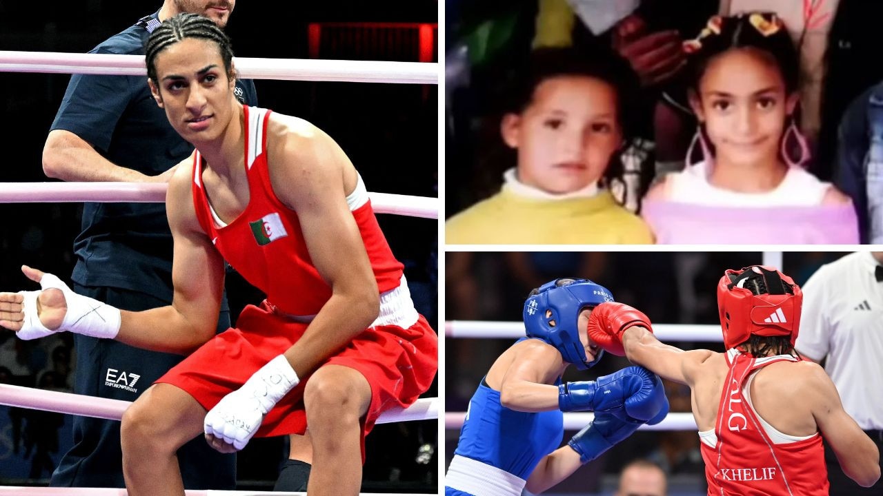 Childhood photos of boxer at centre of Olympic gender scandal emerge
