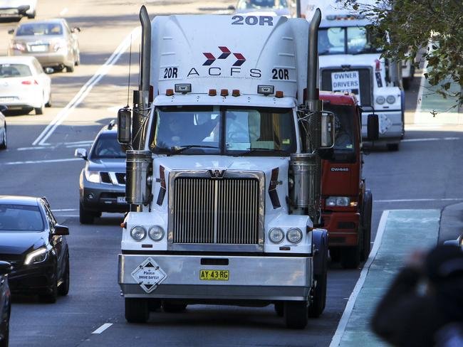 Big problem for Aussie truck drivers