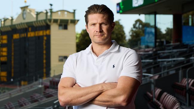 Shane Watson at Oval Hotel in Adelaide, Friday, Nov. 4, 2022. Picture: MATT LOXTON