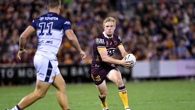 Dearden featured in the trial match against the Cowboys in February.