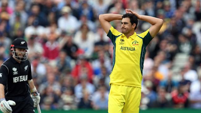 Mitchell Starc endured a tough return to cricket.