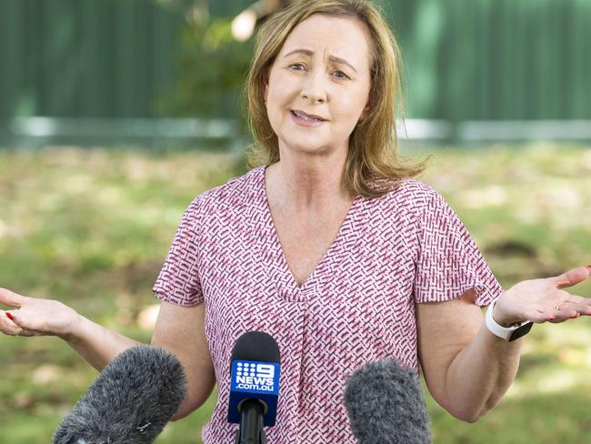 Minister for Health and Ambulance Services Yvette D'Ath at Laidley Hospital, Sunday, December 11, 2022 - Picture: Richard Walker